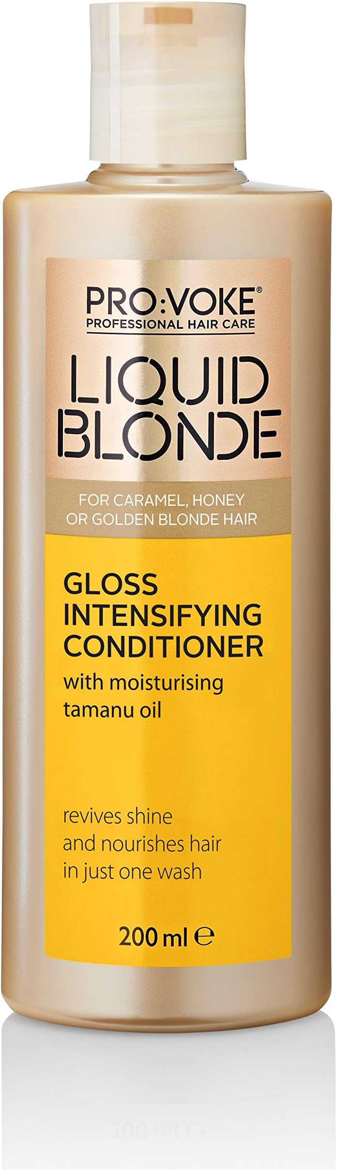 PRO:VOKE Liquid Blonde Gloss Intensifying Conditioner, 200ml