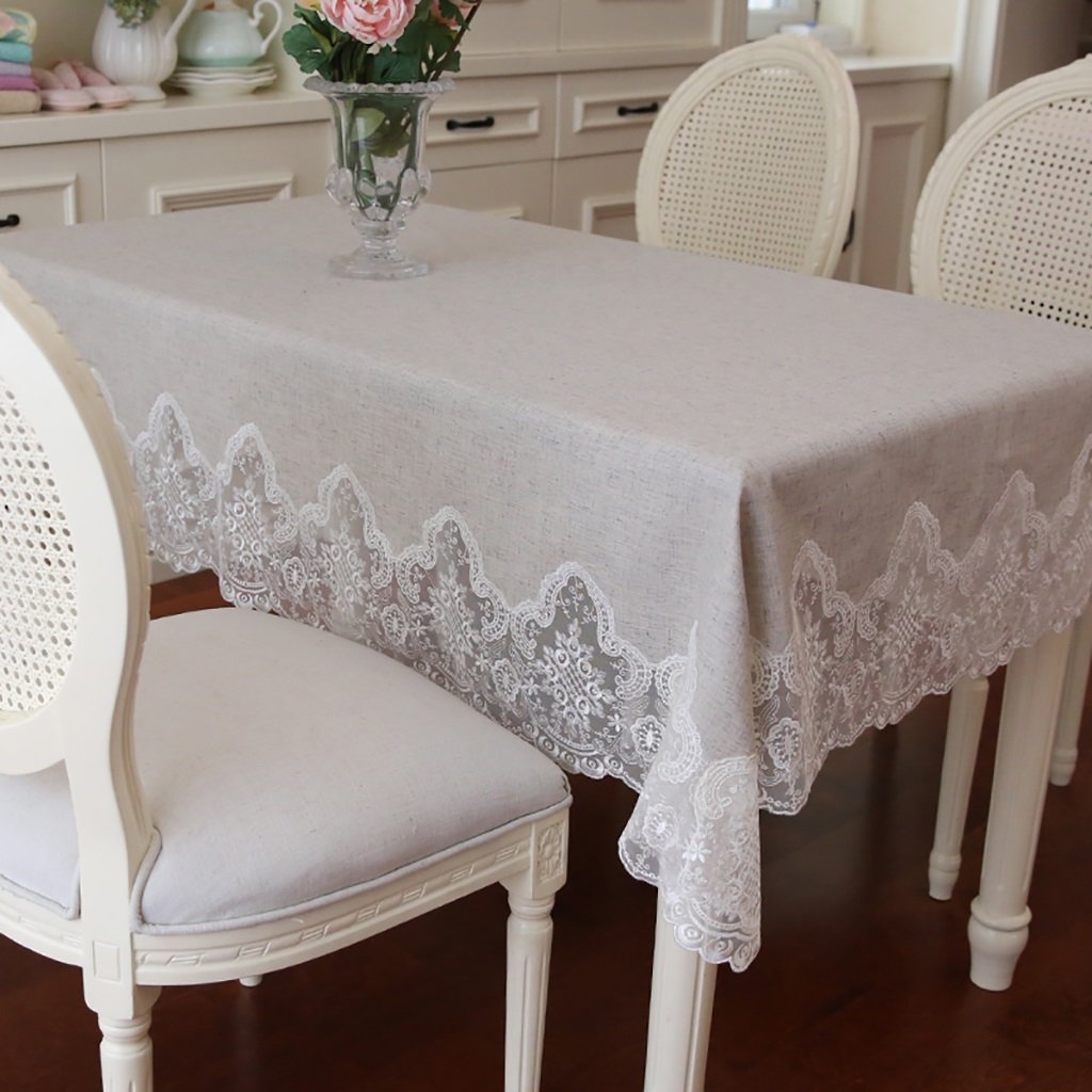 Nappe tissu couleur unie lin nappe ronde table de fête