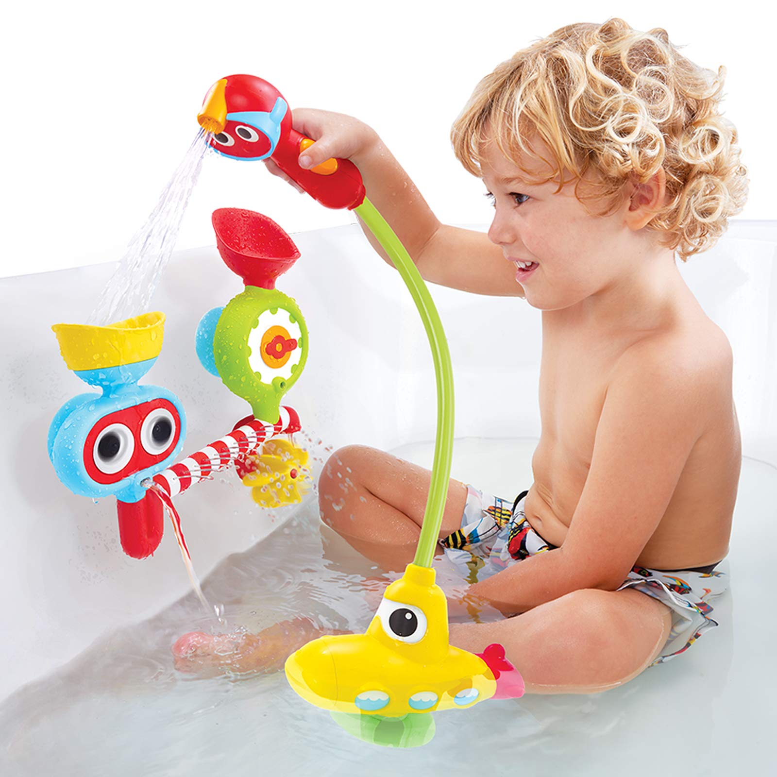 Yookidoo 40139 - Wasserspiel U-Boot mit Aktivitätenstation
