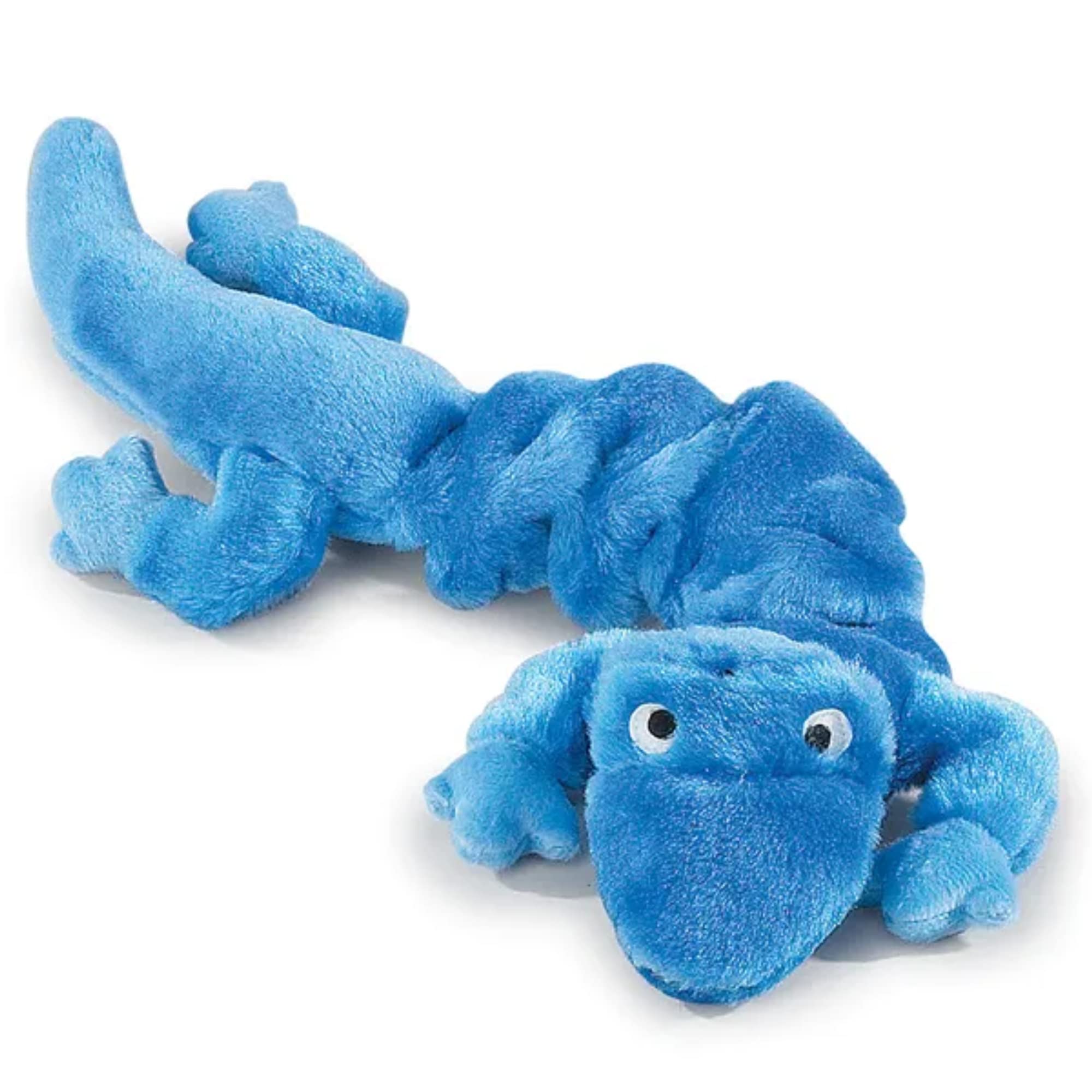 Zanies Plüsch Bungee Geckos Hundespielzeug, 40,6 cm, Bundle blau (4 Stück, Neon grün, orange, und lila)