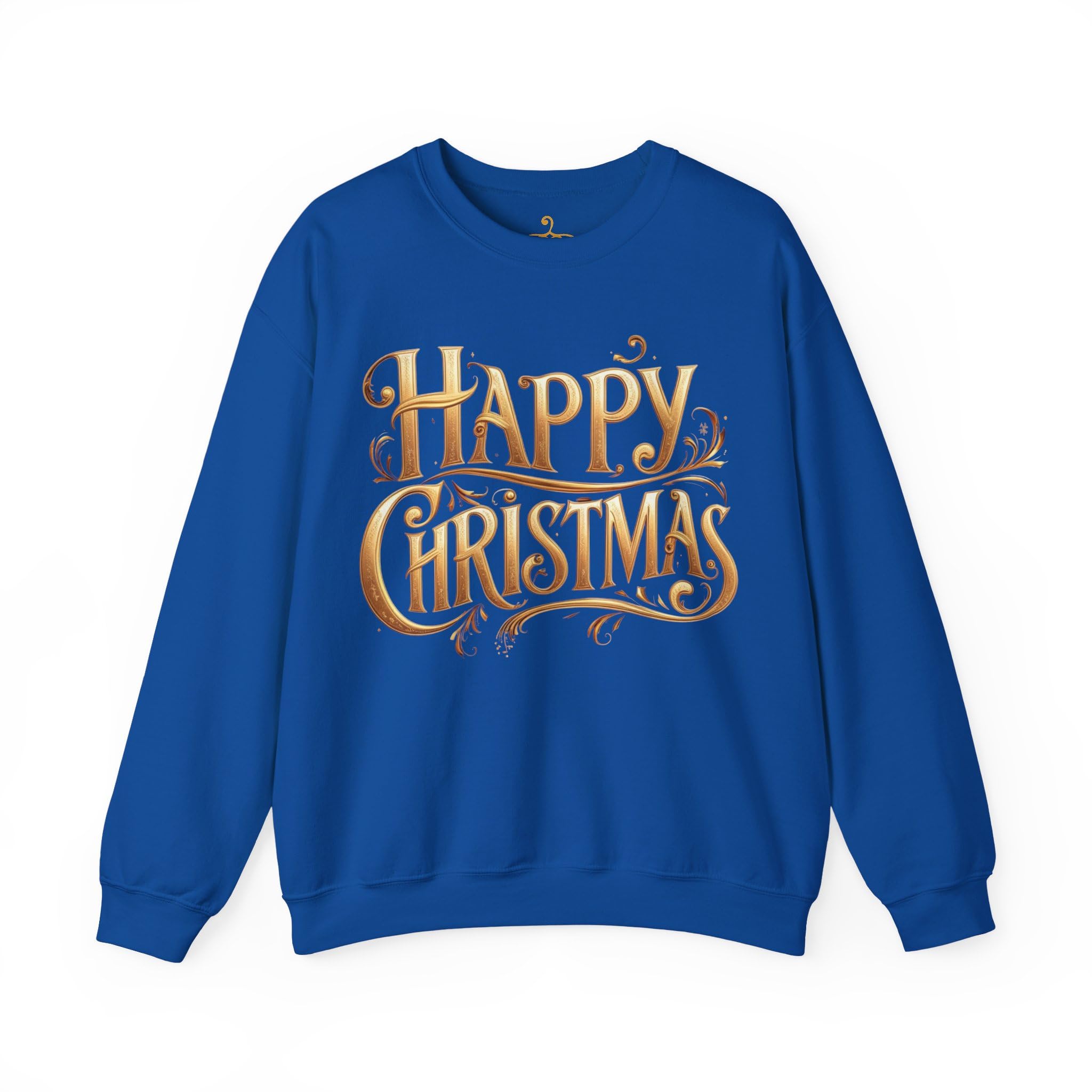 Pull de Noël bleu marine XL chaud et ample contre le froid - 5