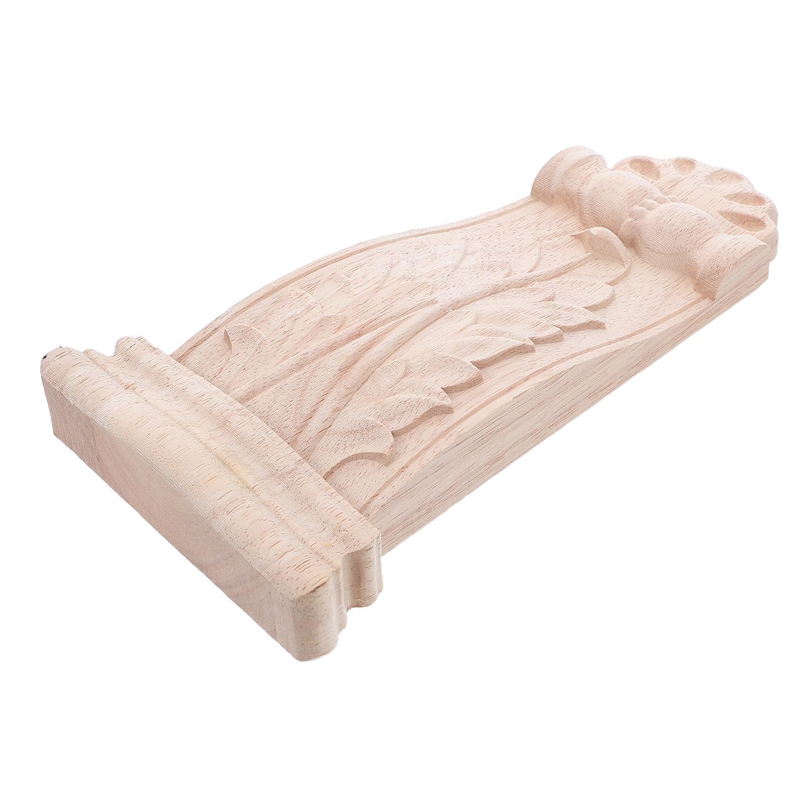 Ménsulas de madera tallada Toyvian para transformar estanterías simples en muebles clásicos 8