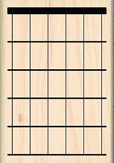 Stamps by Impression ST 0915a 6 String 5 Fret Guitar Chord Rubber Stamp 1½