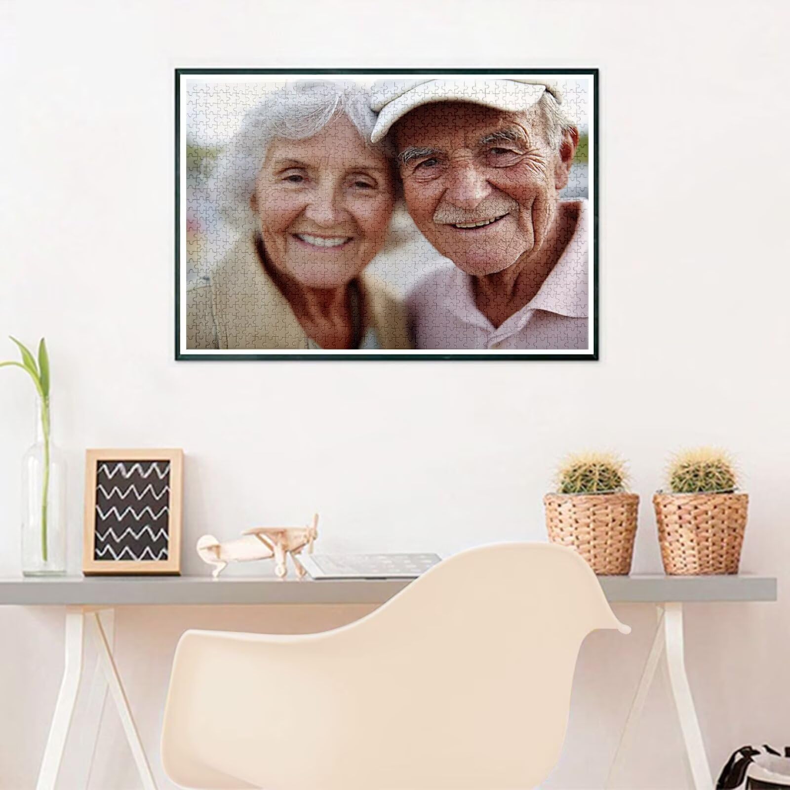 Personalisiertes Puzzle 2000 Teile Holzpuzzle mit Eigenem Foto Puzzle W-753