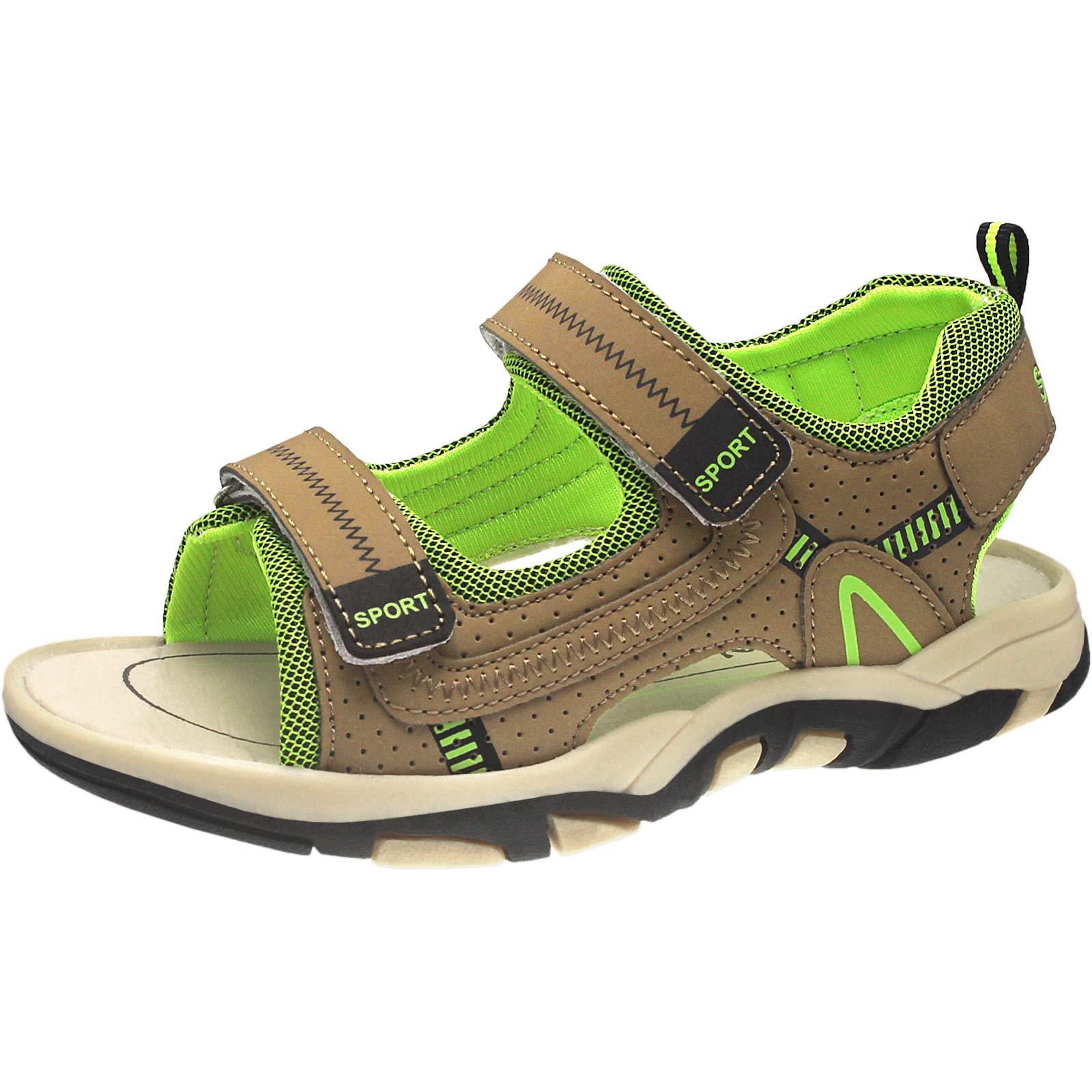 Sandalias con Punta Abierta para Niños Casual Verano Strap Sandalias de Playa (29-39 EU)