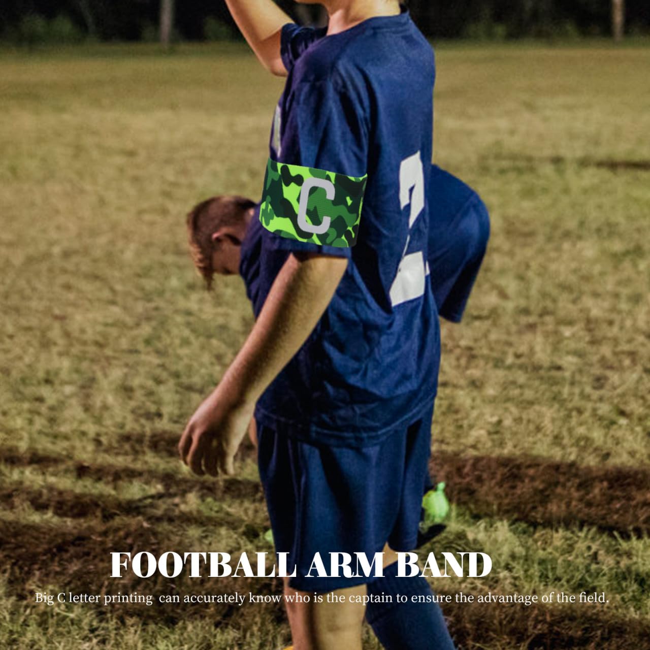 Toddmomy 12piezas Brazaletes De Ajustables para Fútbol Accesorios Resistentes y Prácticos Bandas De Brazo para Adultos y Camuflaje