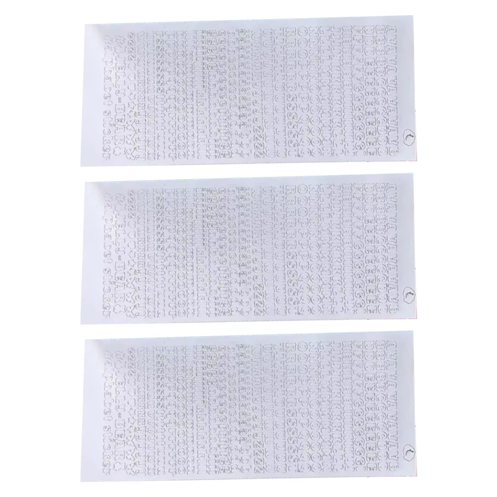 3 Sheets Alphabets Sticker Korean Sticker Letter Scrapbook Journal Decorative Label Korean Letter