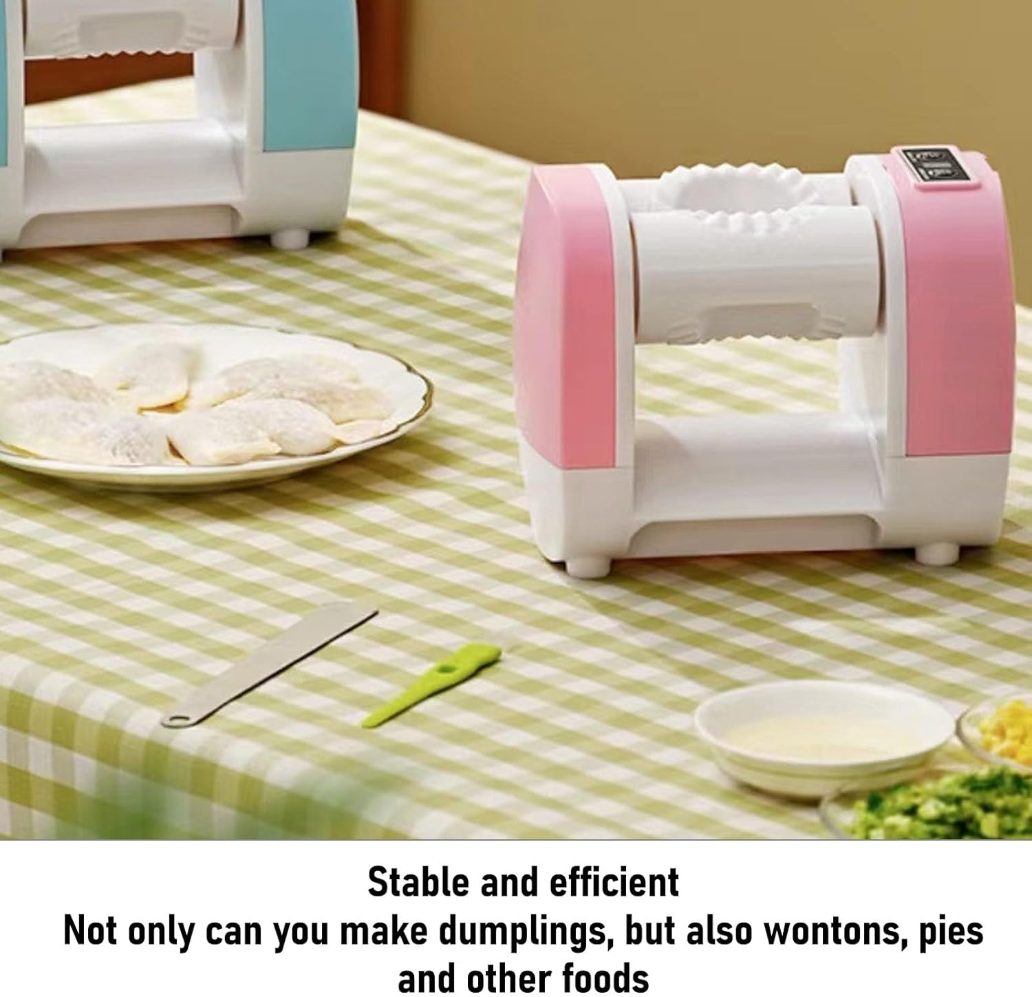 Electric Dumpling Maker, Press and Tool for Home Kitchen Pastry, Automatic, Safe, Stable and Easy to Operate Automatic Press Dumpling Maker Tool