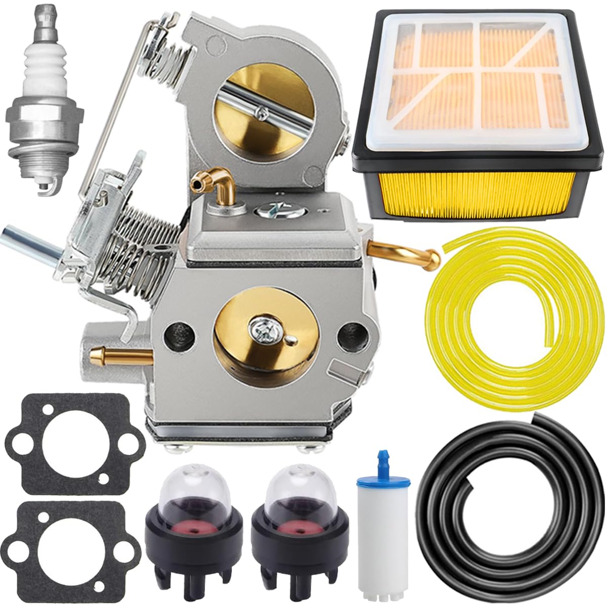 ZAMDOE 578243401 Carburetor Replacement for Husqvarna 2013 K750 K760 K 750 K 760 K770 Power Cutter Cut Off Saw Replace 578243401 510181202 510181203 for Zama C3-EL53 C3-EL43 with Air Filter Gasket Kit