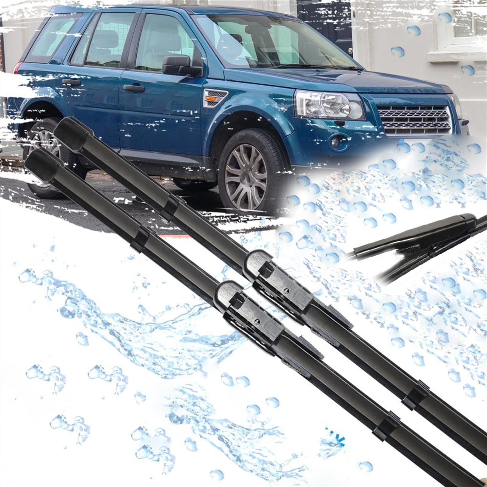 Auto Tergicristallo 24 "20" Accessori Auto Parabrezza Tergicristallo Lama Per Land Rover Per Freelander 2 LR2 2006 2007 2008 2009 2010 2011 2012 2013 2014