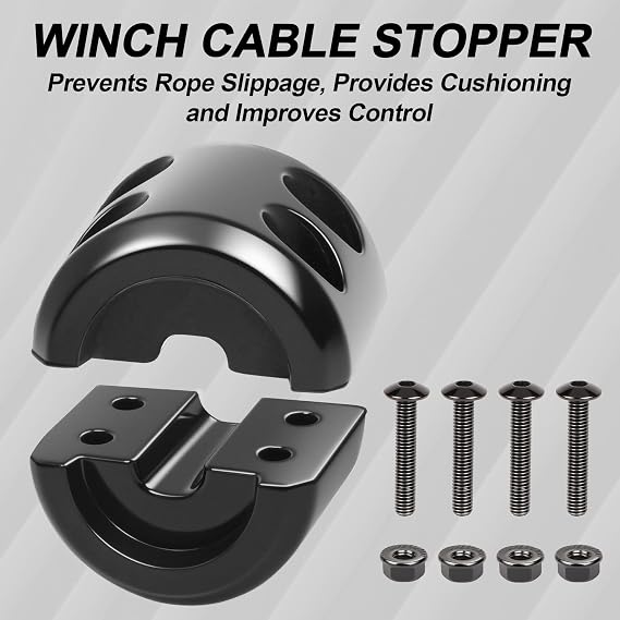 Synthetic Winch Rope Kit