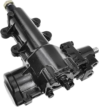 Power Steering Gear Box for Jeep for Grand Cherokee 1999-2004 Black O-Ring-Hose Port Type 0.73-Input Shaft Diameter in 4-Number of Mounting Holes 2.8-Total Turns Lock to Lock 901-65162