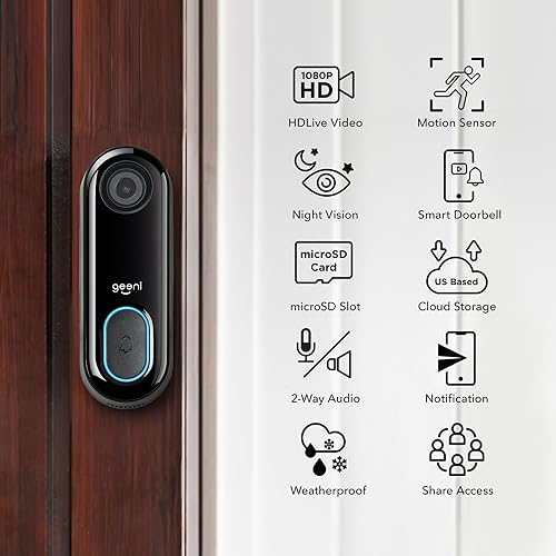 Geeni Doorpeek Doorbell Camera - Thumbnail 2