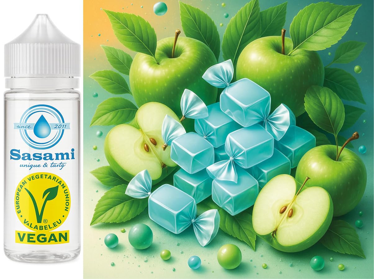 Caramelo helado manzana aroma concentrado - Vegano - Sasami - 100ml