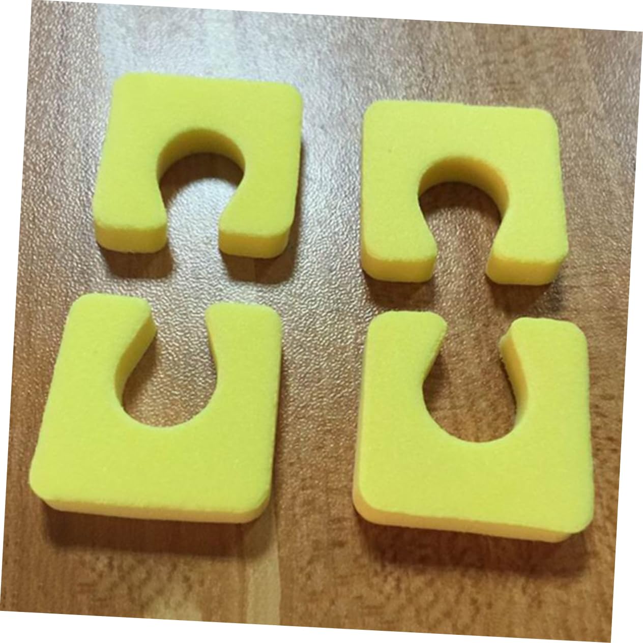 2 Juegos de Separadores de Dedos Juego de Separadores de Dedos de Esponja para Decoración de Uñas Suaves Y Cómodos Fáciles de Usar sin Olor 144 Piezas