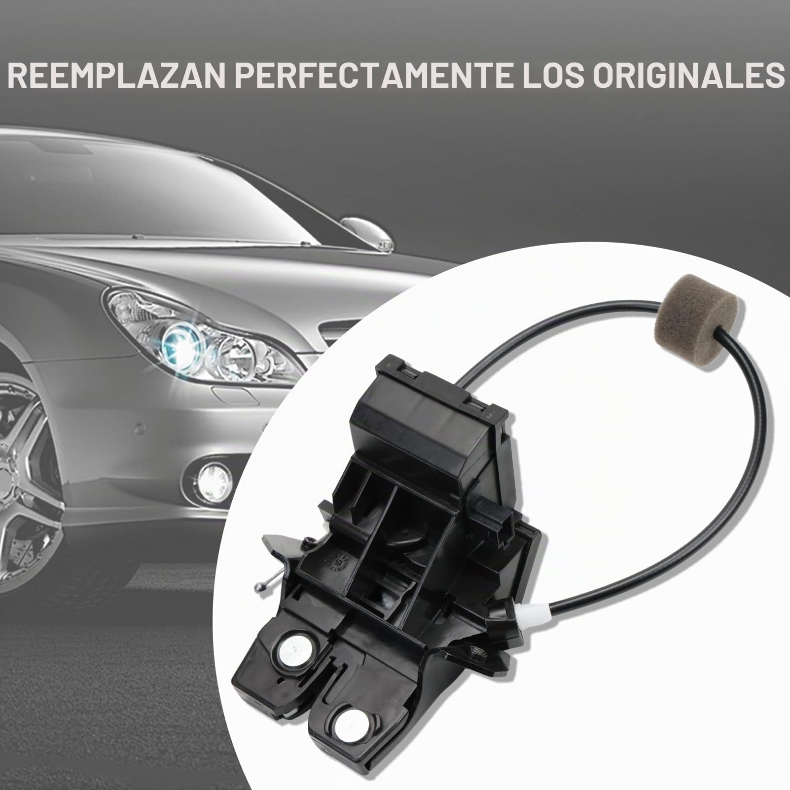 Cerradura Portón Trasero para W203 W211 C209 C219 R171 A1717500085 A1717500185 Tapa Maletero Cerradura Puerta (4 pines)