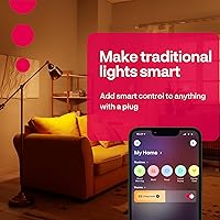 Vista 3 de Innr Zigbee Smart Plug, funciona con Philips Hue*, Alexa y SmartThings, repetidor Zigbee, monitoreo de energía, paquete de 1