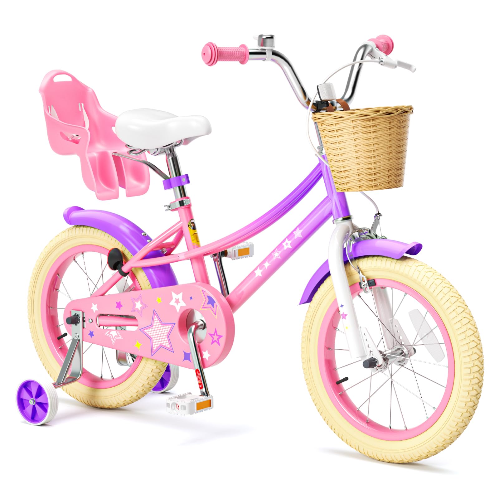 Glaf 12-20 Inch Girls Bike for Age 2-12 Toddler Kids Bike