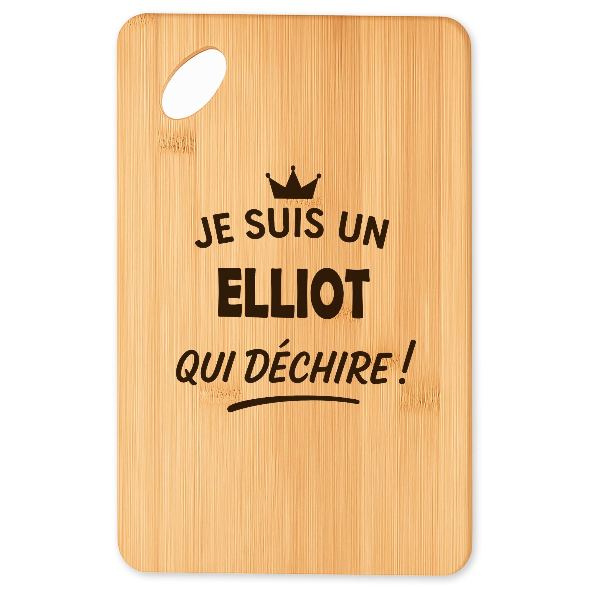 Plateau apéro en bambou Elliot pour vos soirées barbecue et cuisine