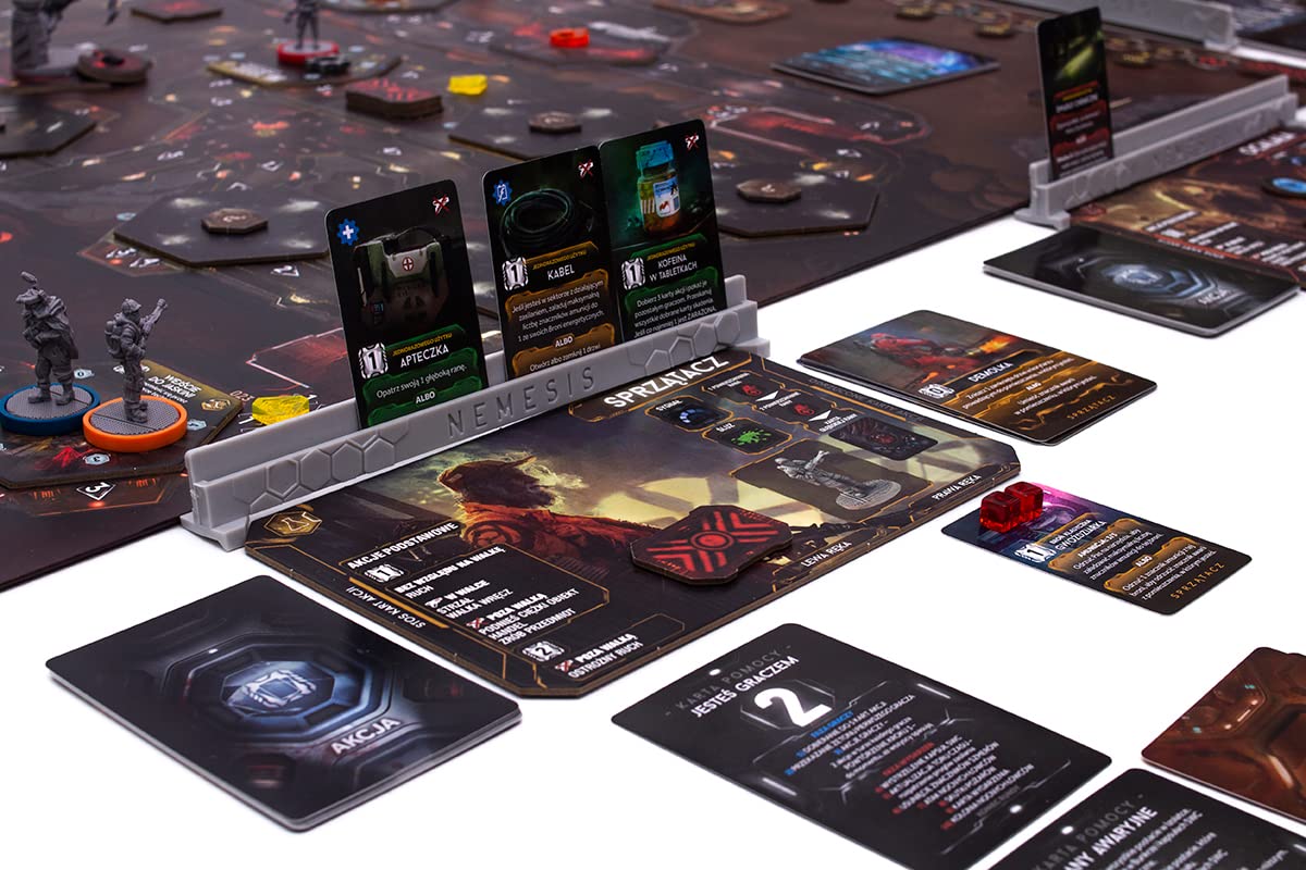 Asmodee, Gra Planszowa, Nemesis Lockdown, Edycja Polska