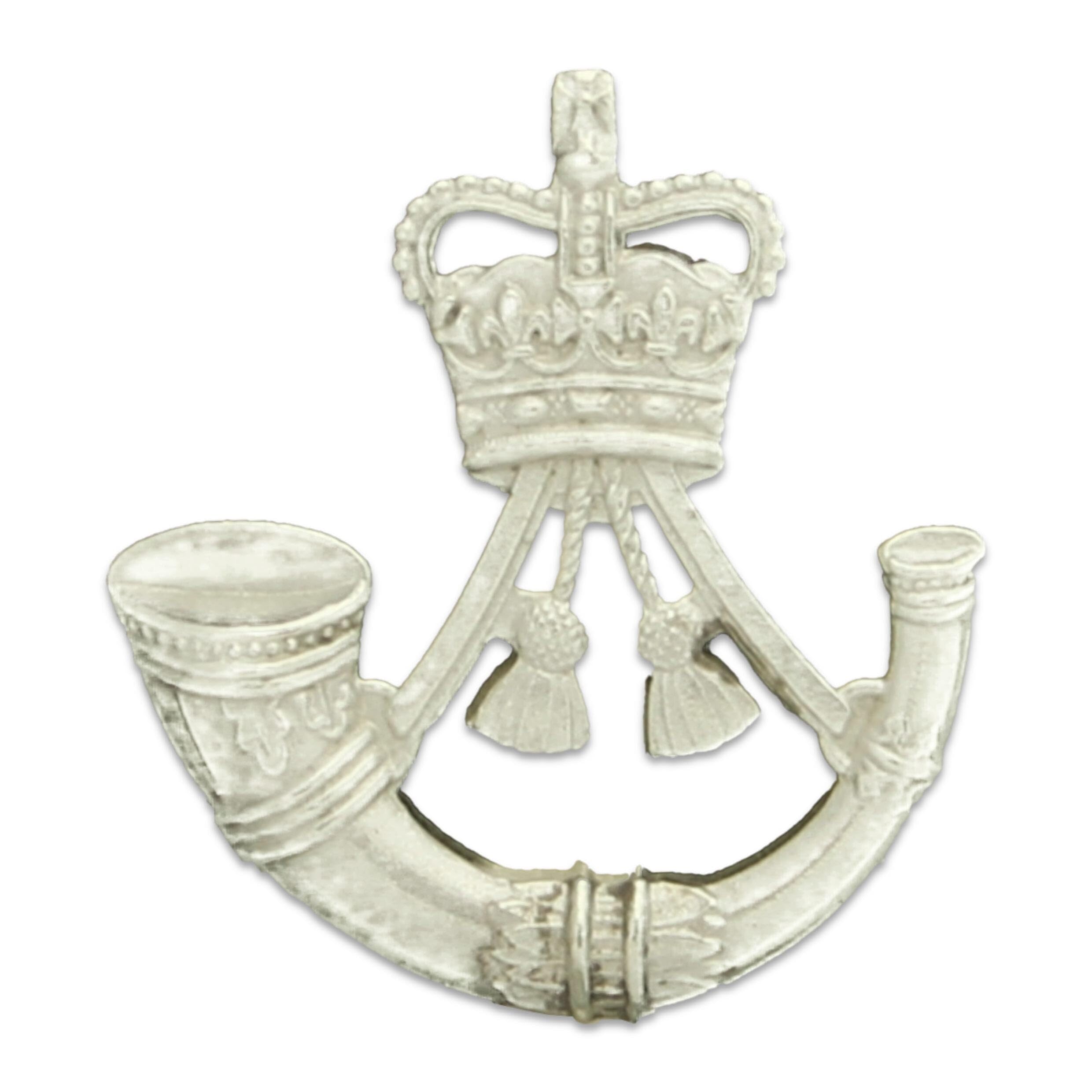 The Regimental Shop Men's Silver The Regital Shop Rifles Beret Badge