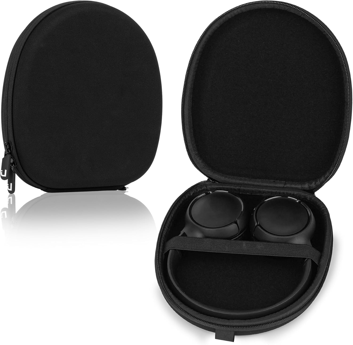 Linkidea Headphones Carrying Case Compatible with JBL Live 460NC, Tune 500, Tune 510BT, Tune 520BT, Replacement Protective Hard Shell Travel Bag (Black)