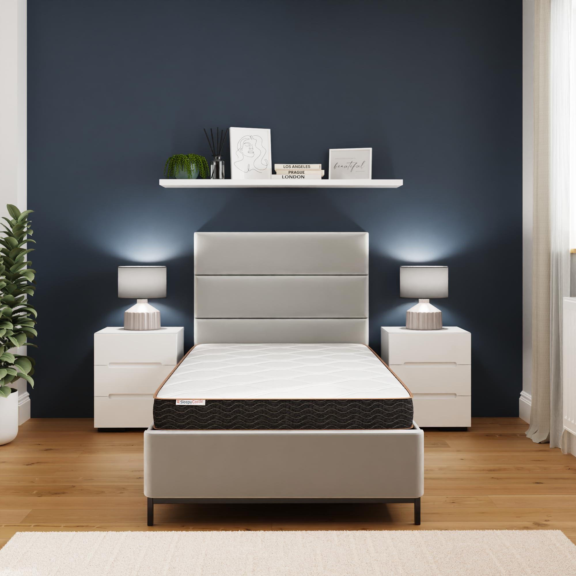 Gfw Sleepy Castle Single Bonnell Spring Mattress