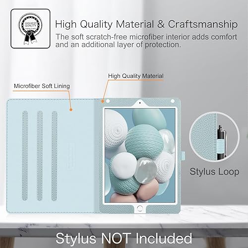 Vista 58 de Fintie Funda para iPad de 6ª / 5ª generación (modelo 2018 2017, 9.7 pulgadas), iPad Air 2 / Air 1 (9.7 pulgadas) – [Protección de esquinas] Funda