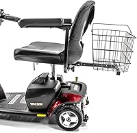 Vista 5 de Pride Mobility Soporte central de cesta trasera para scooter con pasador de horquilla de sujeción libre