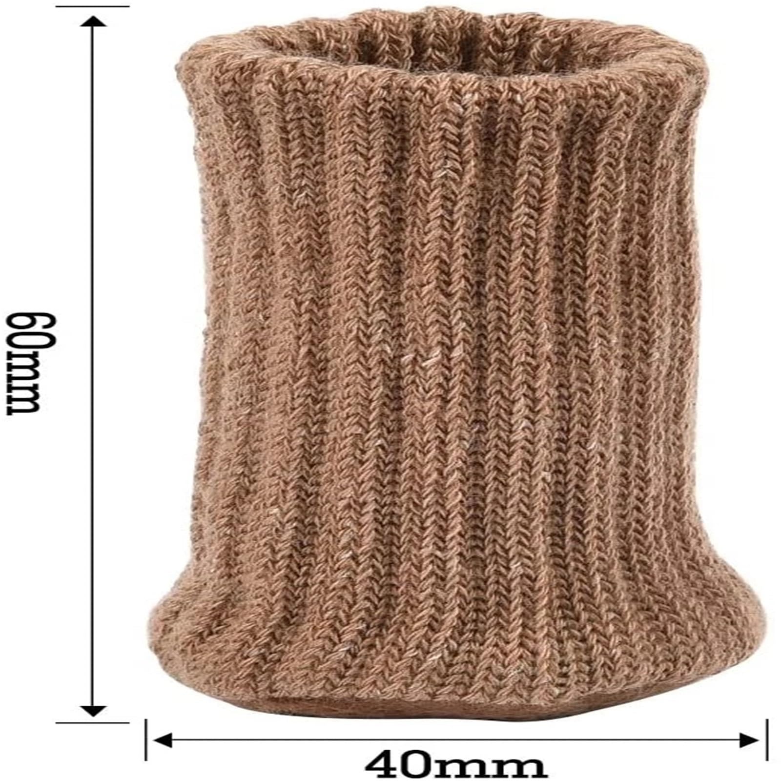 Calzini per Gambe di Mobili Calzini for mobili in Maglia Coprigambe for sedie Coprigambe for mobili Piedini for tavoli Cuscinetti AntiGraffio Protezione for Pavimenti 24 Pezzi
