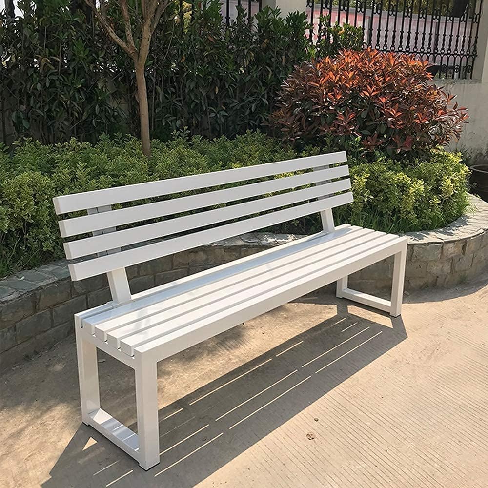 INTOPETAL Patio Bench Park Bench Outdoor Conversation Couch, Terrace Park Garden Bench, Outdoor 2-14 Seat Bench Metal Lounge Chair INTOPETAL Patio Bench Park Bench Outdoor Conversation Couch, Terrace Park Garden Bench, Outdoor 2-14 Seat Bench Metal Lounge Chair