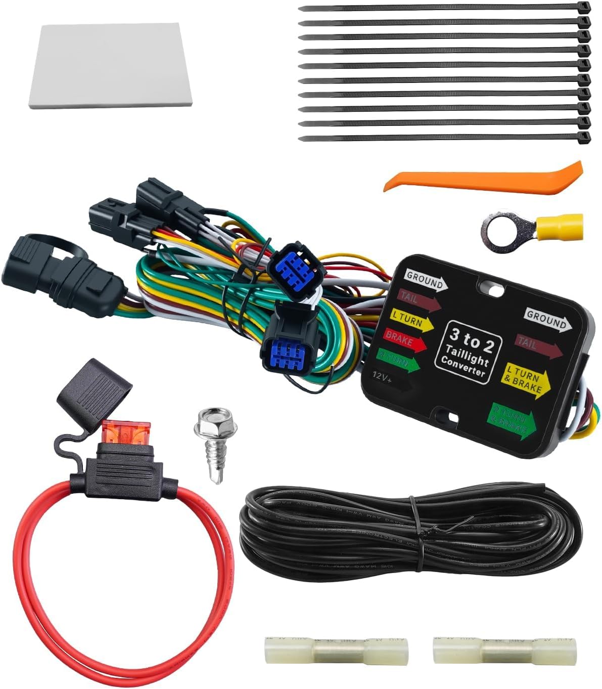 4-Pin Trailer Hitch Wiring Harness Kit with Connector Plug Fit for Kia Sorento 2021 2022 2023 2024 Kia Sportage 2023 2024 Replace 56474