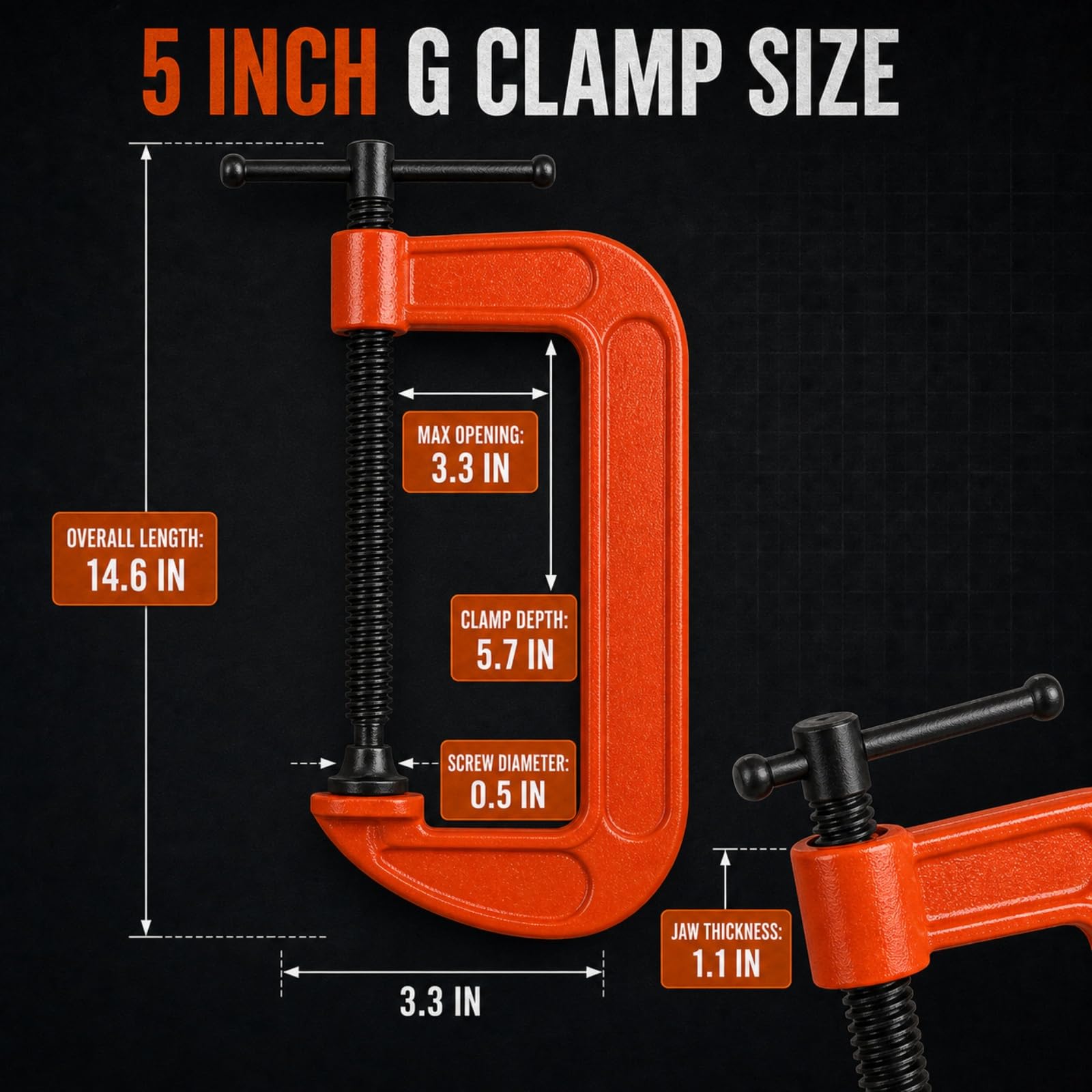 RHBLME C Clamps