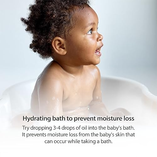 Miniatura 4 de Aceite de bebé 100% orgánico sin fragancia, aceite de masaje para bebés con humedad de karité para niños y niños recién nacidos, aceite de lavanda