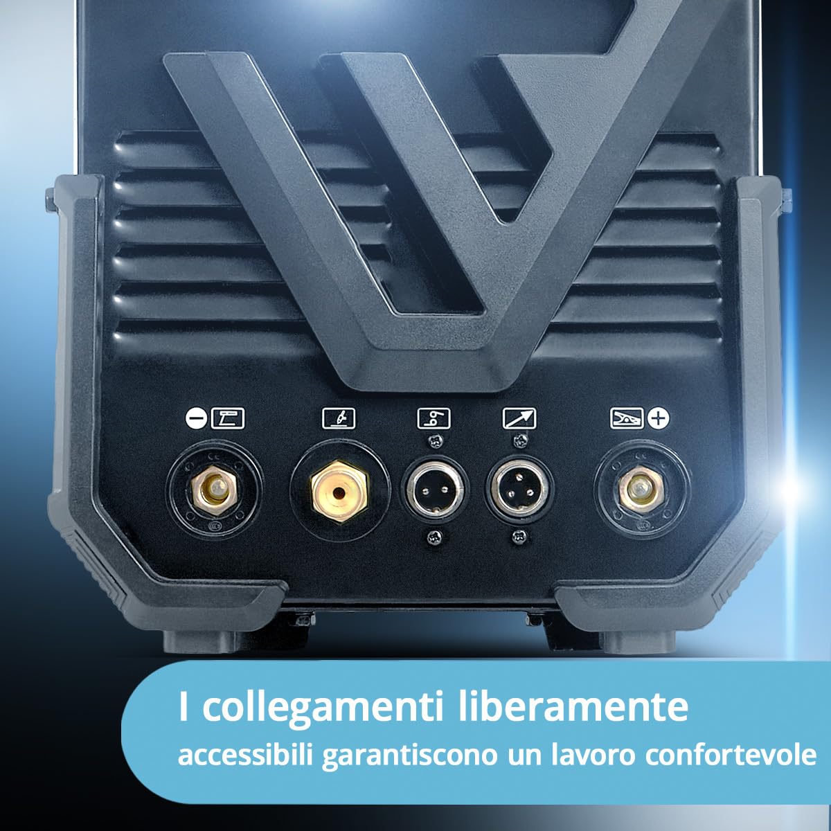 STAHLWERK Saldatrice AC/DC TIG 200 Puls ST – Inverter IGBT con modalità AC, MMA (elettrodo) fino a 200 A, innesco HF, funzione Pulse, 2T & 4T, Hotstart, per alluminio & lamiere sottili