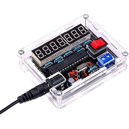 Amazon Co Jp Sodial 50mhz水晶発振周波数カウンタテスターdiyキット 5デジタルディスプレイ解像度 赤 産業 研究開発用品 Amazon Co Jp Sodial 50mhz水晶発振周波数カウンタテスターdiyキット 5デジタルディスプレイ解像度 赤 産業 研究開発用品