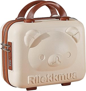 Maraxis Vanity Case for Women – Hard Shell Cosmetic Travel Bag | Portable Makeup Box | Small Suitcase Style Organizer for ... Price In India