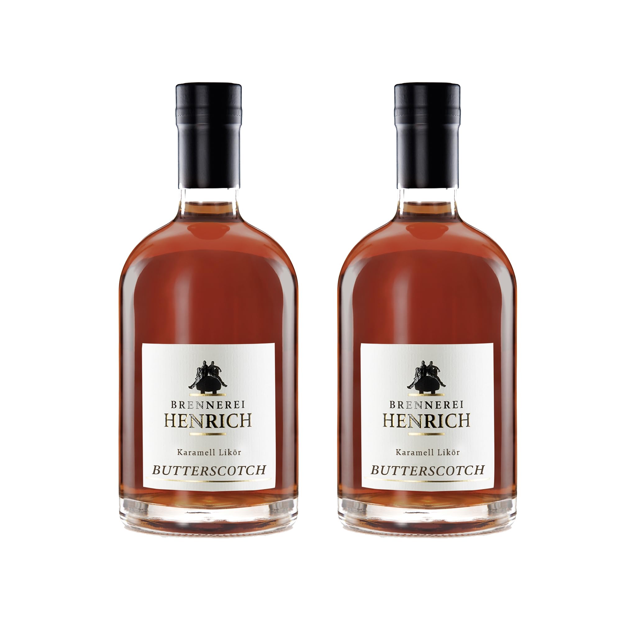 2er Butterscotch Karamell Likör (2x0,5L) Cremiger Toffee Caramel Liqueur