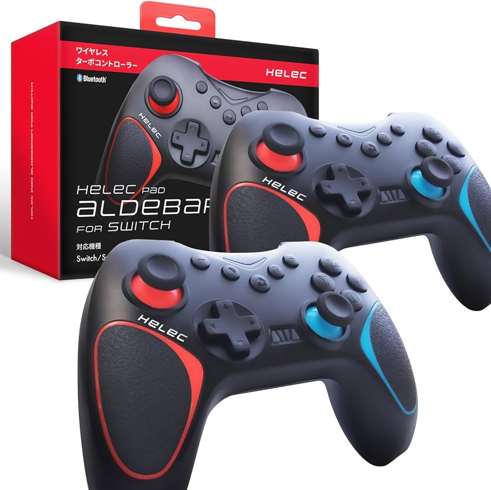 Amazon.co.jp: HELEC PAD ALDEBARAN FOR SWITCH コントローラー 2個