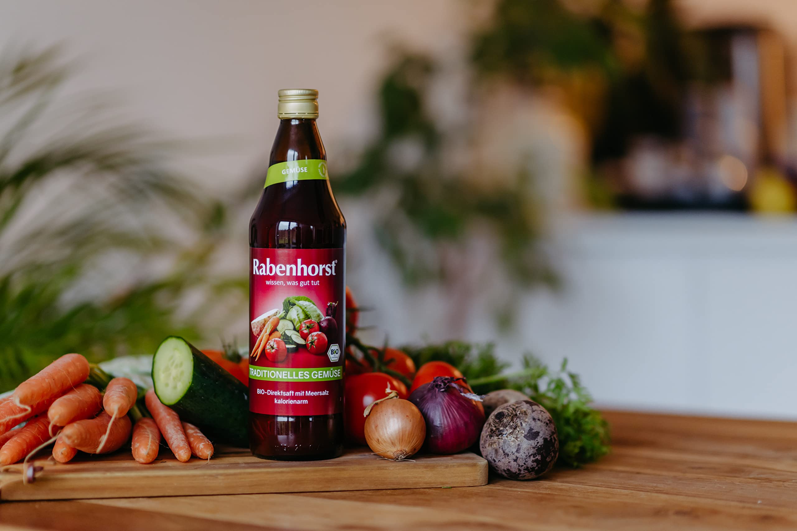RABENHORST Traditionelles Gemüse BIO 6er Pack (6 x 700ml) | Hochwertiger Gemüsesaft aus verschiedenen Gemüsesorten