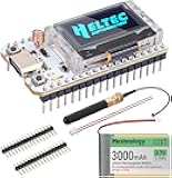 ESP32 LoRa V3 Development Board with 3000mAh Battery Set - with 823-928MHz Antenna and SX1262 LoRa V3 Devices for Meshtastic Ar duino LoRawan IOT