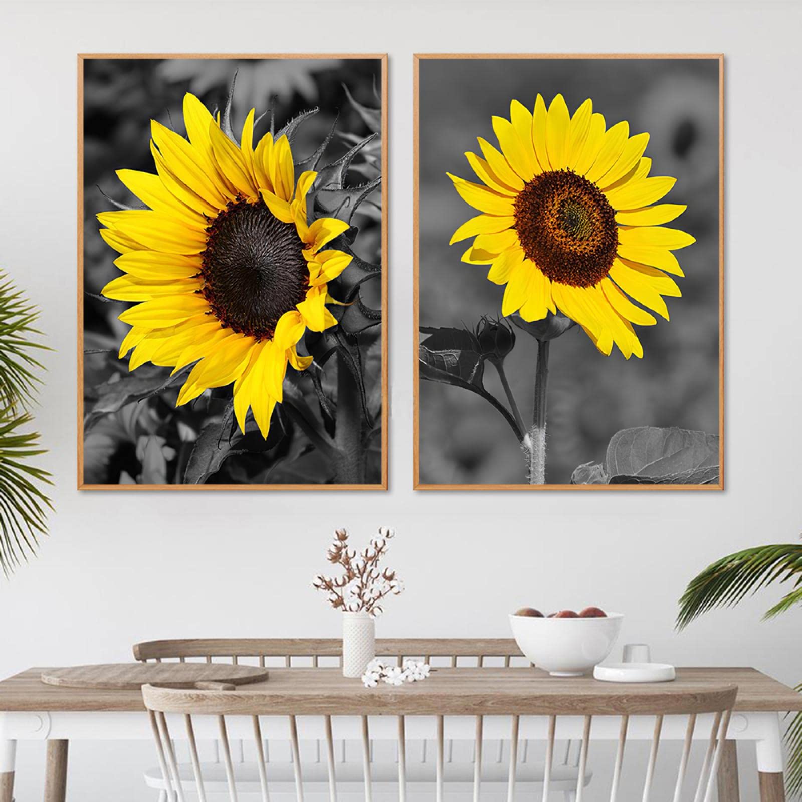 Peinture murale tournesol pour réchauffer l'ambiance de votre foyer - 8