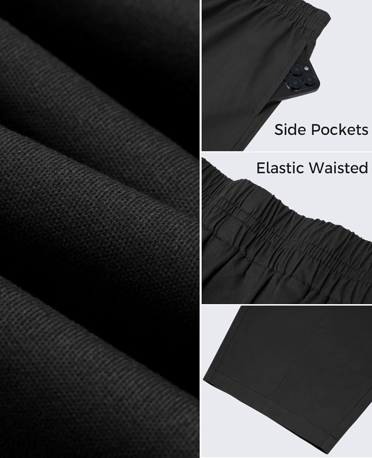 Fisoew Womens Wide Leg Barrel Pants Summer High Waisted Harem Pants Casual Cotton Baggy Trousers with Pockets