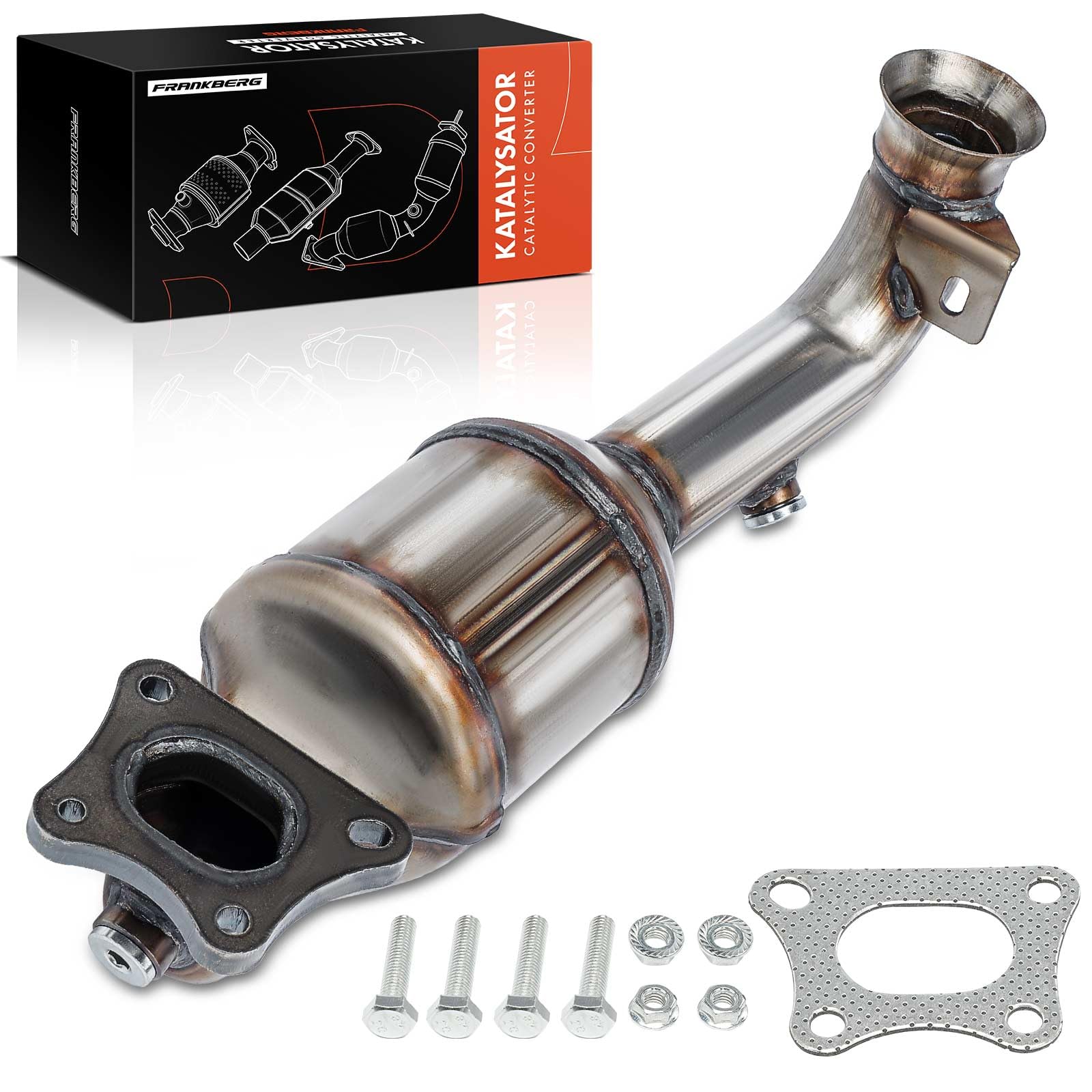 Frankberg Katalysator Rußpartikelfilter Benzin Kompatibel mit C1 II PA PS 1.2 VTi 82 C3 II SC 1.0 VTi 68 C4 DS3 SA 1.2 VTi 82 208 I CA CC 1.2 308 II L3 LB LH LP LW 1.2 VTi 72 Replace# 9672883980