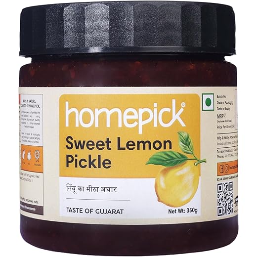 Homepick Sweet Lemon Pickle 350g