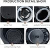 Capsule Adapter Compatible with Nespresso Dolce Gusto, Genio S Plus, Coffee Capsules Converter, Integrated Flip Design Disposable/Reusable Capsules Coffee Maker Accessory