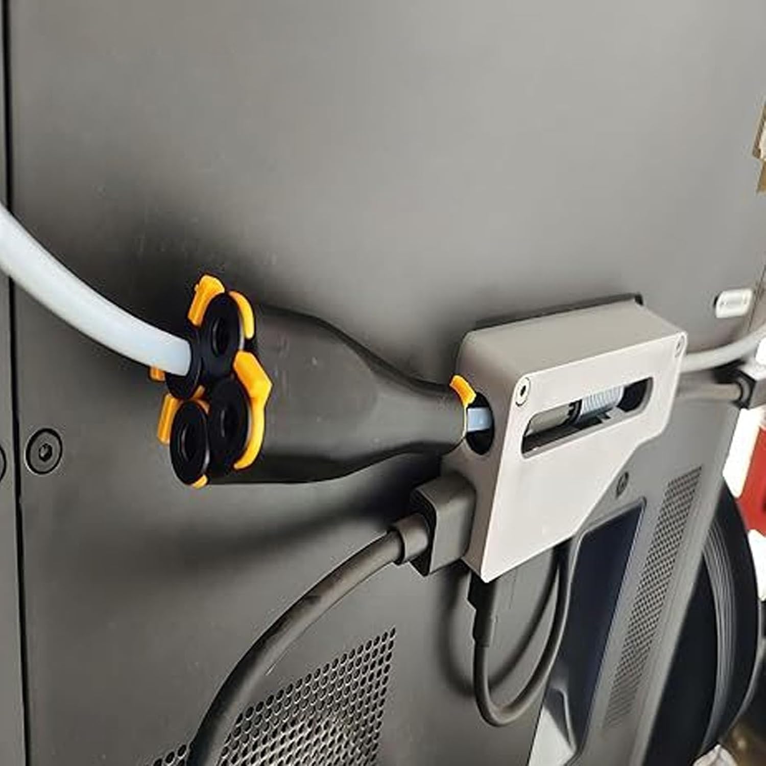 WALFRONT Filament Buffer Filament Tensioner with Buffer Pad and Screws Compatible with Multi Color 3D Printing Accessories Kit