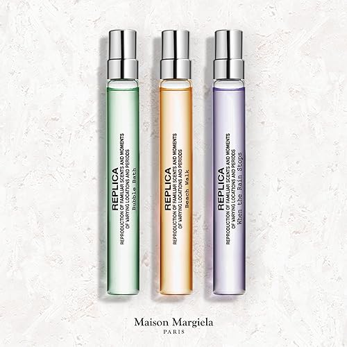 Miniatura 2 de Maison Margiela - Réplica - Juego de fragancia fresca de viaje - Juego de descubrimiento de fragancias en trío - Con When The Rain Stops, Bubble