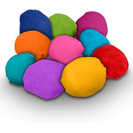 Chameleon Colors Color Balls, Multicolored Pre-filled and Refillable Color War Color Powder Balls, Pack of 10