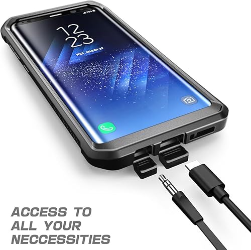 Miniatura 4 de SUPCASE Unicorn Beetle PRO Series - Funda protectora para Samsung Galaxy S8, carcasa protectora resistente de cuerpo completo para Galaxy S8 2017